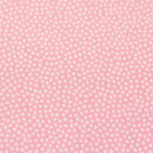 Baumwolle Dotty Hellrosa/Weiß by Swafing